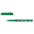 PILOT Pen V-Ball Tintenroller, Grün, Strichstärke 0,3 mm, Kugeldurchmesser 0,5 mm