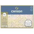 CANSON® Aquarelle Aquarellpapier, 25 cm x 36 cm, fein, 300 g/m², 4-seitig geleimter Block mit 20 Blatt