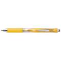 Pentel® Liquid Gel-Tintenroller Kugelschreiber, einzeln, Gelb, 0,35 mm