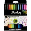 Wonday MIN`O Filzstifte Set, WondayFilzstift-12er Set Fine, konische Spitze
