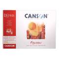 CANSON® Figueras® Öl/Acrylblock, längsseitig geleimt, 50 cm x 70 cm, 290 g/m², strukturiert, Block (1-seitig geleimt)