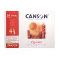 CANSON® Figueras® Öl/Acrylblock, längsseitig geleimt, 30 cm x 40 cm, 290 g/m², strukturiert, Block mit 10 Blatt (1-seitig geleimt)