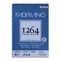 FABRIANO® 1264 Aquarellblock, 29,7 cm x 42 cm, DIN A3, 300 g/m², fein, Spiralblock mit 30 Blatt