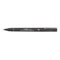 uni-ball pin Fine Line Zeichenstift, 0,4 mm, Schwarz