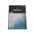 CANSON® Bristol Zeichenkarton-Block, DIN A4, 20 Blatt, Block (1-seitig geleimt), fein