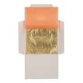 GIUSTO MANETTI Schlagmetall, Hellgold 2,5, 140 x 140 mm, 25 Blatt lose