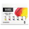 Liquitex® HEAVY BODY Acrylfarbe Sets, Set, Klassik 6 x 22 ml