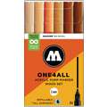 MOLOTOW™ ONE4ALL 6er-Sets 127HS, Wood