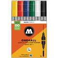 MOLOTOW™ ONE4ALL Acrylic Twin 6er-Sets, Basic 1 *NEU*