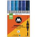 MOLOTOW™ ONE4ALL Acrylic Twin 6er-Sets, Blue