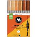 MOLOTOW™ ONE4ALL Acrylic Twin 6er-Sets, Wood