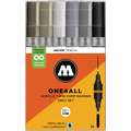 MOLOTOW™ ONE4ALL Acrylic Twin 6er-Sets, Grey