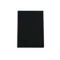 SEAWHITE Black Cloth Skizzenbuch, 14,8 cm x 21 cm, DIN A5, 92 Seiten/ 46 Blatt, 140 g/m², Hochformat