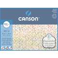 CANSON® Aquarelle Aquarellpapier, 23 cm x 31 cm, rau, 300 g/m², 4-seitig geleimter Block mit 20 Blatt