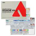 HOLBEIN ACRYLIC GOUACHE-Sets, Set, 109 x 20-ml-Tuben, Komplett-Set