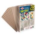 ESSDEE SOFTCUT™-Platten, 10 cm x 10 cm, 3 mm, 10er-Pckg., 10er-Packung