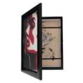 Art Storage Frame, Klapprahmen befüllbar, schwarz, 21 cm x 29,7 cm, DIN A4