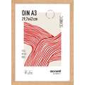 nielsen SCANDIC Bilderrahmen, Eiche furniert, 29,7 cm x 42 cm, DIN A3, Rechteckige Formate