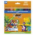 BiC® KIDS Buntstifte Sets, 24 Fraben