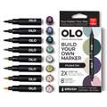 OLO™ Pinselmarker, 8er-Sets, Set, Muted