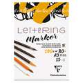 Clairefontaine Lettering Marker Block, 190 g/m², A3, 15 Blatt