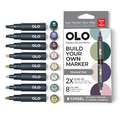 OLO™ Keilmarker, 8er-Sets, Set, Muted