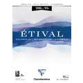 Clairefontaine ETIVAL Aquarellblock 200 g, feinkörnig, 29,7 cm x 42 cm, DIN A3, 200 g/m², fein, Block (1-seitig geleimt)