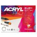 Clairefontaine Acrylpad, 50 cm x 65 cm, 285 g/m², 10 Blatt, Packung mit 10 Blättern