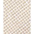 folia® Buchstabenperlen aus Holz, natur, 100 Stück, inkl. 1 m Gummiband