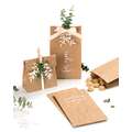 folia® Papiertüten mit Blockboden, Klein: 10cm x 5,5cm x 17,5cm