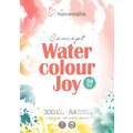 Hahnemühle Concept Watercolour Joy, Aquarellblock, 21 cm x 29,7 cm, DIN A4, Block (1-seitig geleimt), 300 g/m²