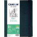 CANSON® 1557® ART BOOK, Skizzenbuch, 120 g/qm, 21,6 cm x 27,9 cm, fein, 120 g/m², Hochformat