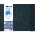 CANSON® Montval® ART BOOK, Hardcover-Aquarellbuch, 300 g/m², 27,9 cm x 21,6 cm, Block (1-seitig geleimt), fein, Querformat