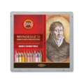KOH-I-NOOR MONDELUZ Aquarellstift Sets, 24 Stifte, Portrait