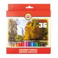KOH-I-NOOR Jumbo Farbstifte ''Omega'', 36 Stifte, Set