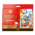 KOH-I-NOOR POLYCOLOR Künstlerfarbstifte, Sets, 24er Pack, Set