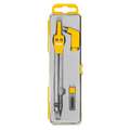 MILAN® Zirkel mit Adapter und 2 Ersatzminen, Gelb