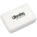 Wonday® Kunststoffradierer, RECTANGO 40: 33 mm x 23 mm x 8 mm, Weiß