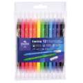 KOH-I-NOOR Schul- Doppelfasermaler, Sets, 12er Set, Set