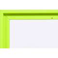 effect® Schattenfugenrahmen 96, Neongelb, 80 cm x 100 cm