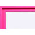 effect® Schattenfugenrahmen 96, Neonpink, 100 cm x 100 cm