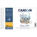 CANSON® Coton d’Art Aquarell-Spiralblock, fein, 300 g/m², 13,5 cm x 21 cm