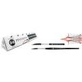 Borciani e Bonazzi Pinselsets, in Dreiecksverpackung, PINSTRIPING, 2-teilig, Set
