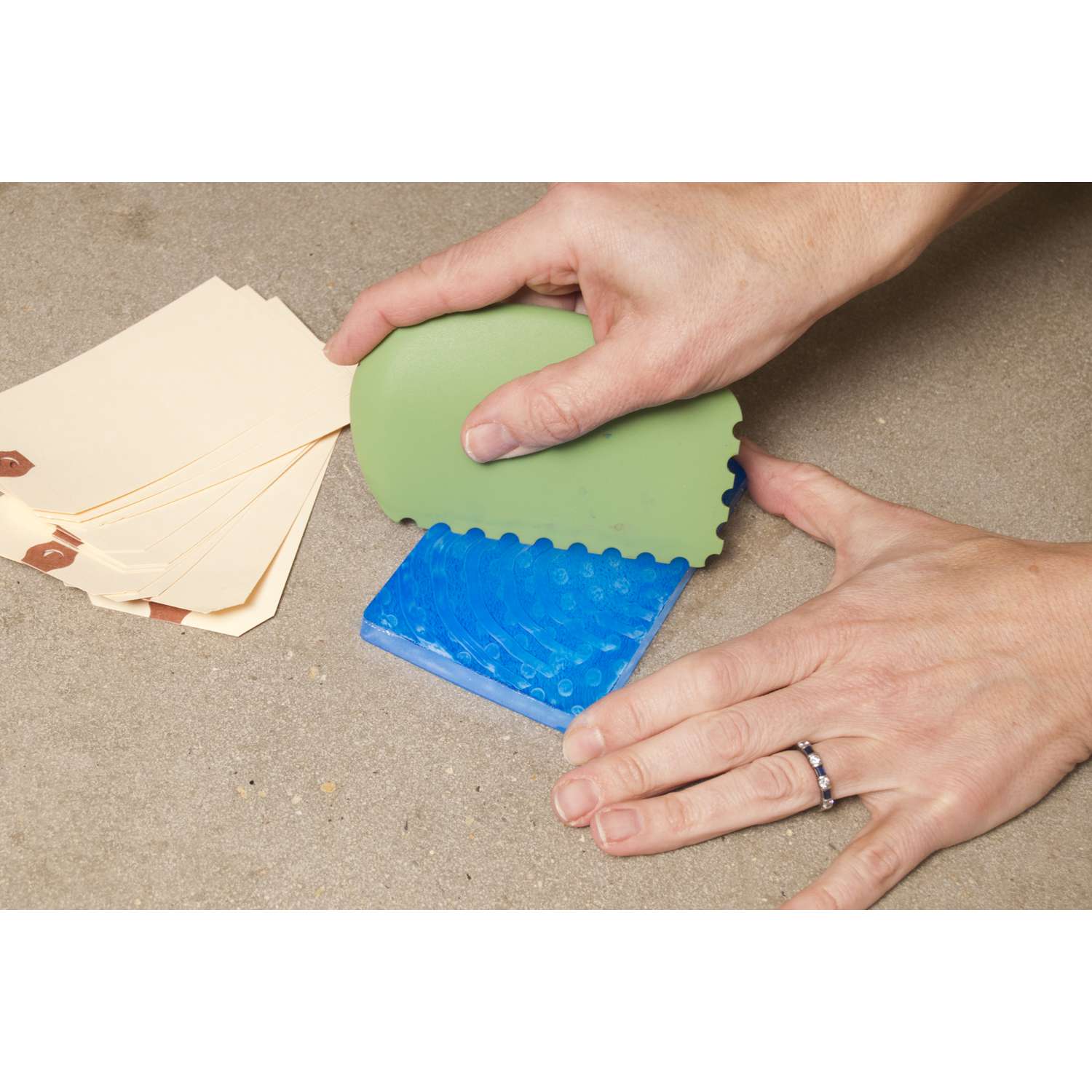 Gelli Plate Geldruckplatte: Wiederverwendbare Platt Produktbild-Vorschau 2