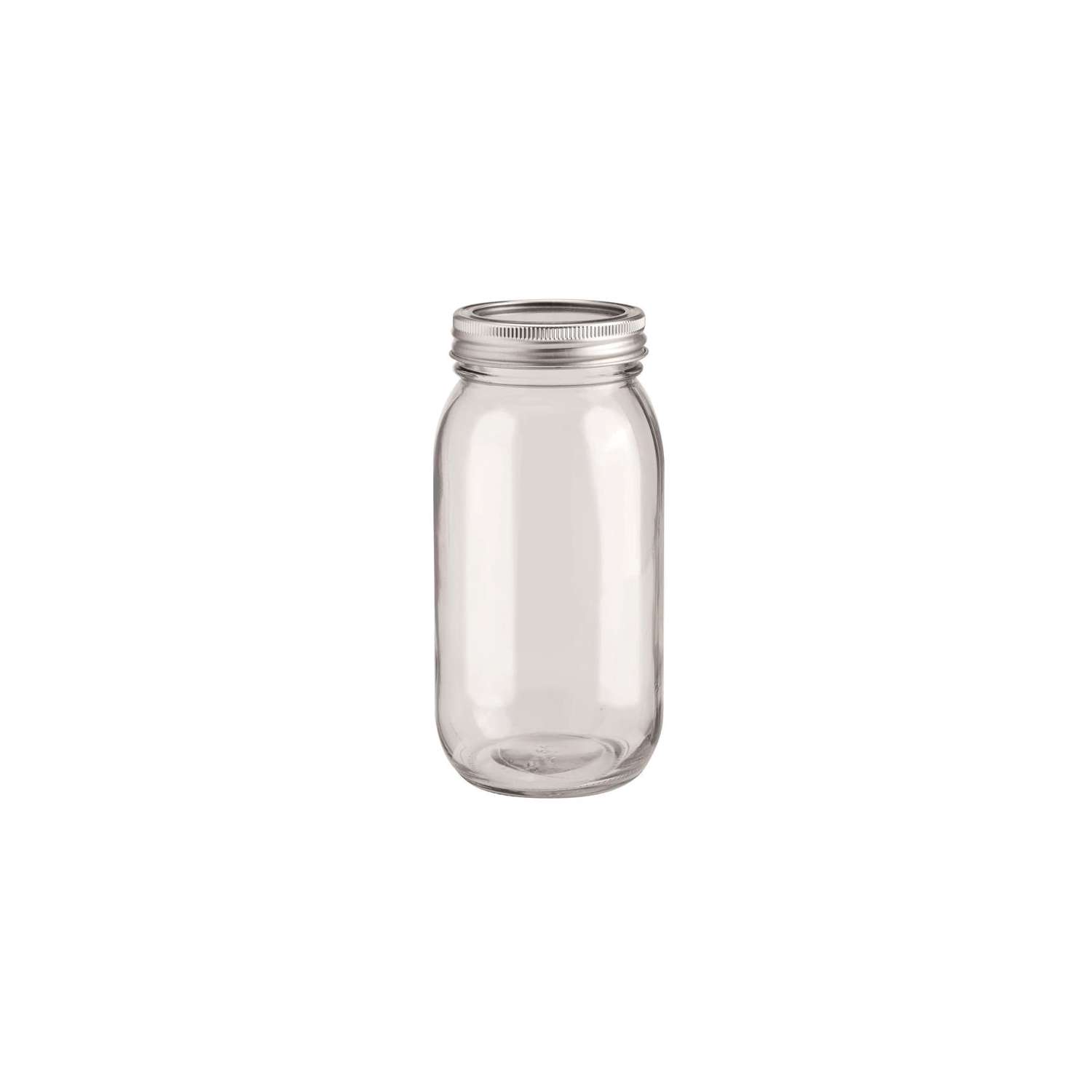 GLOREX Glas Mit 2-teiligem Deckel – Transparent, 420 Ml, Maße Ca. 7,8 X 7 X 13,5 Cm, Zum Befüllen & Dekorieren