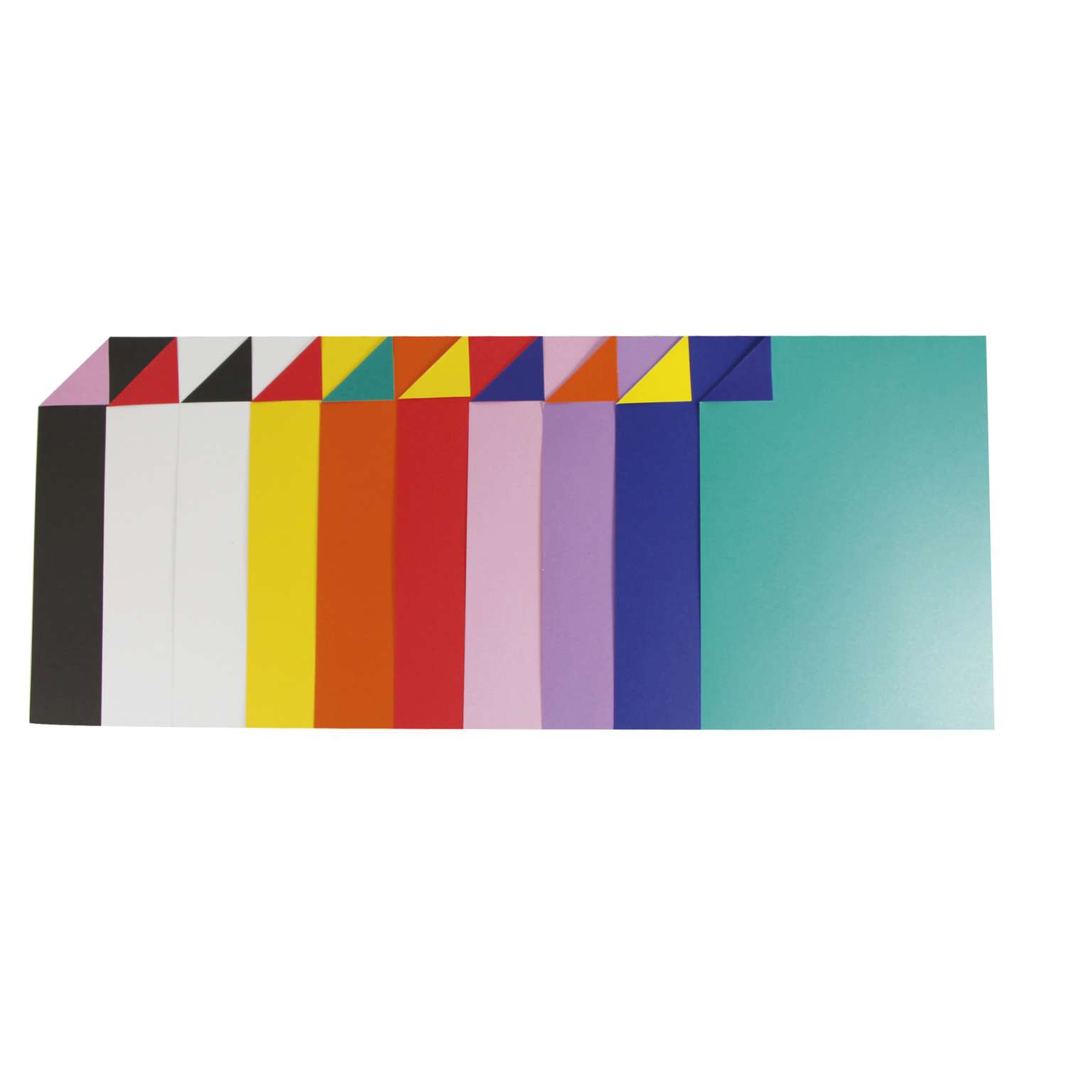 verschiedene Farben 120 Stück Colortime Bastelkarton