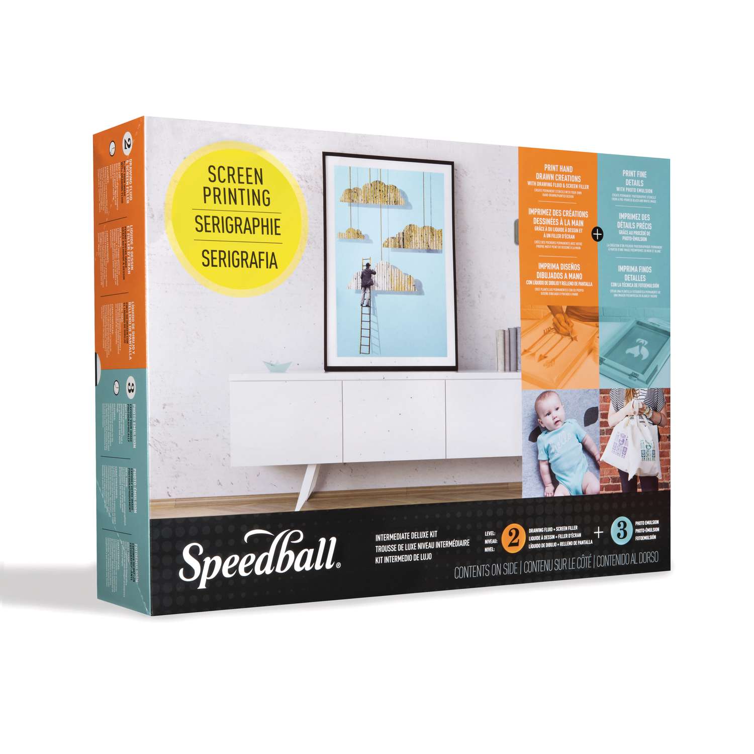 Speedball® Siebdruck-Deluxe Set für Fortgeschrittene