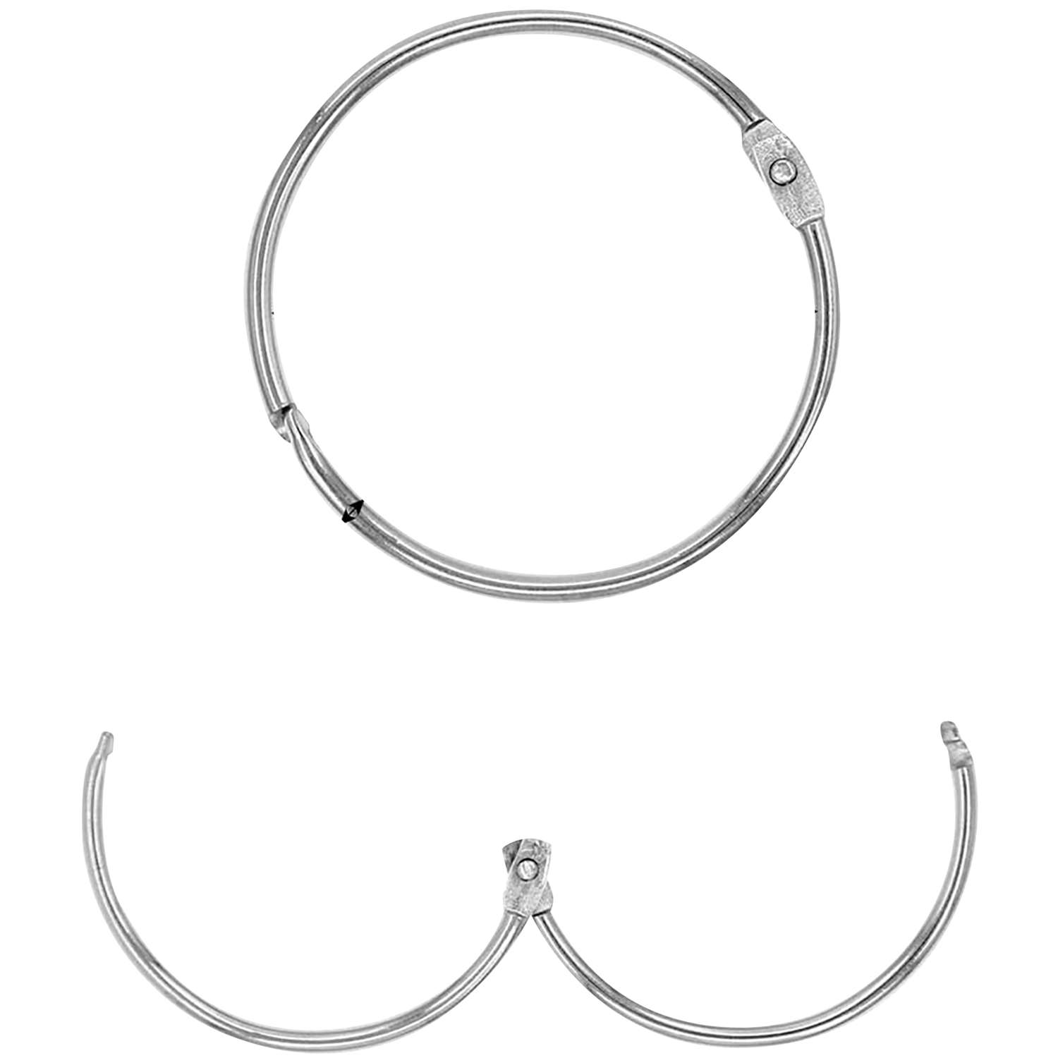 Buchsche Ringe Buchringe / Verbindungsringe mit Scharnier | online Kaufen - Bastelshop ...
