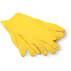 Gummihandschuhe mit Baumwolle