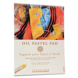 Deli 73928-8K oil pastel paper 220g (20 sheets/bag)